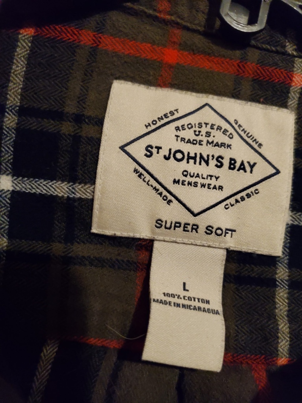 #955 Mens shirt by st John bay - Picture 2 of 3